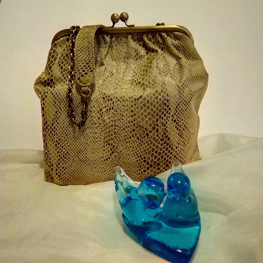 HOBO International Snake Skin Design Purse
